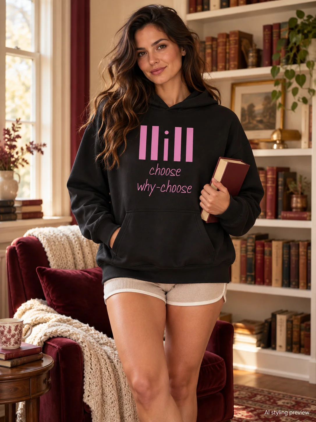 Why Choose After Hours Hoodie — Signature Pink product image (1)