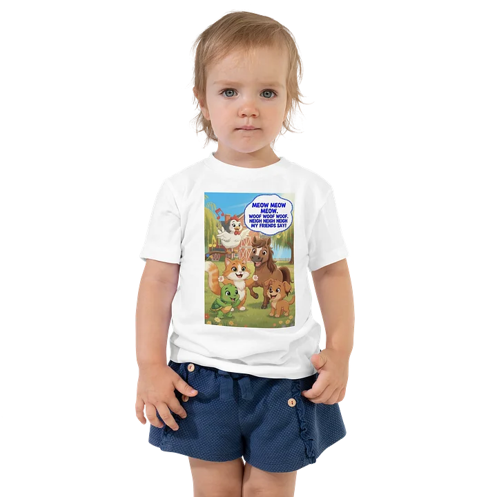 Sing A Rhyme Time Farm Friends Toddler Tee product image (1)