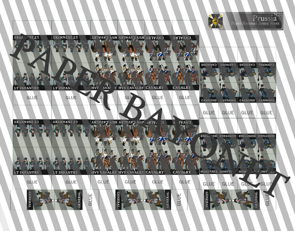 Prussia Army Sheets product image (4)