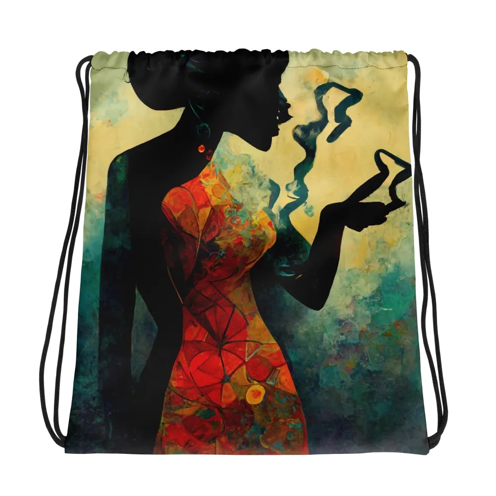 Vapor Dreams Drawstring Backpack product image (1)
