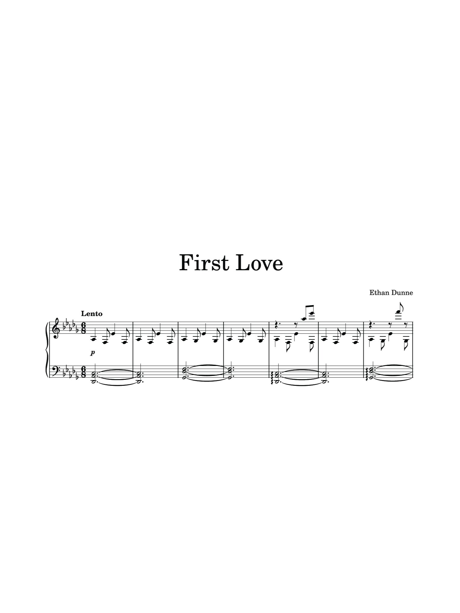 First Love product image (1)