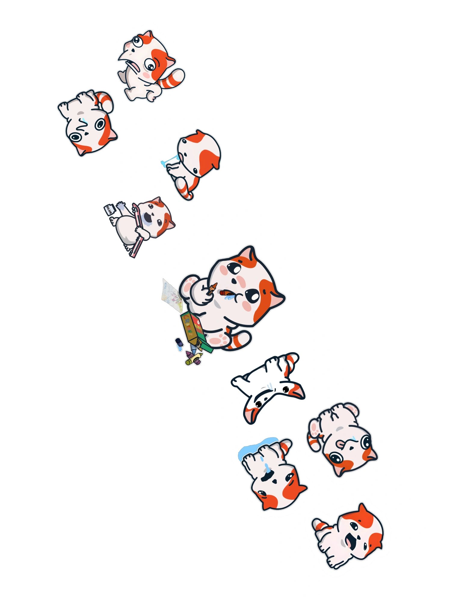 LOW IQ Marsey Sticker Sheet product image (2)