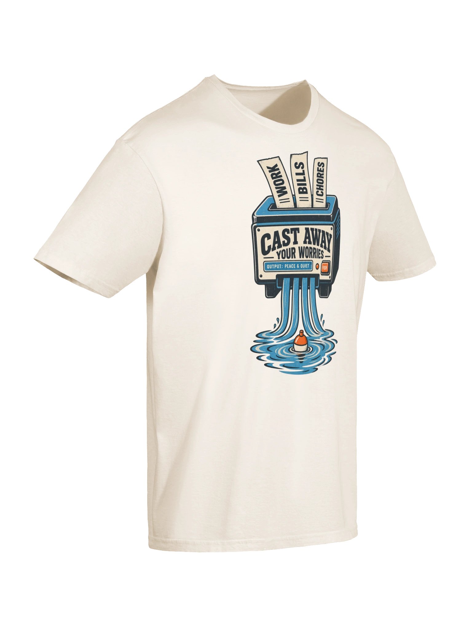 Cast Away Your Worries T-Shirt product image (6)