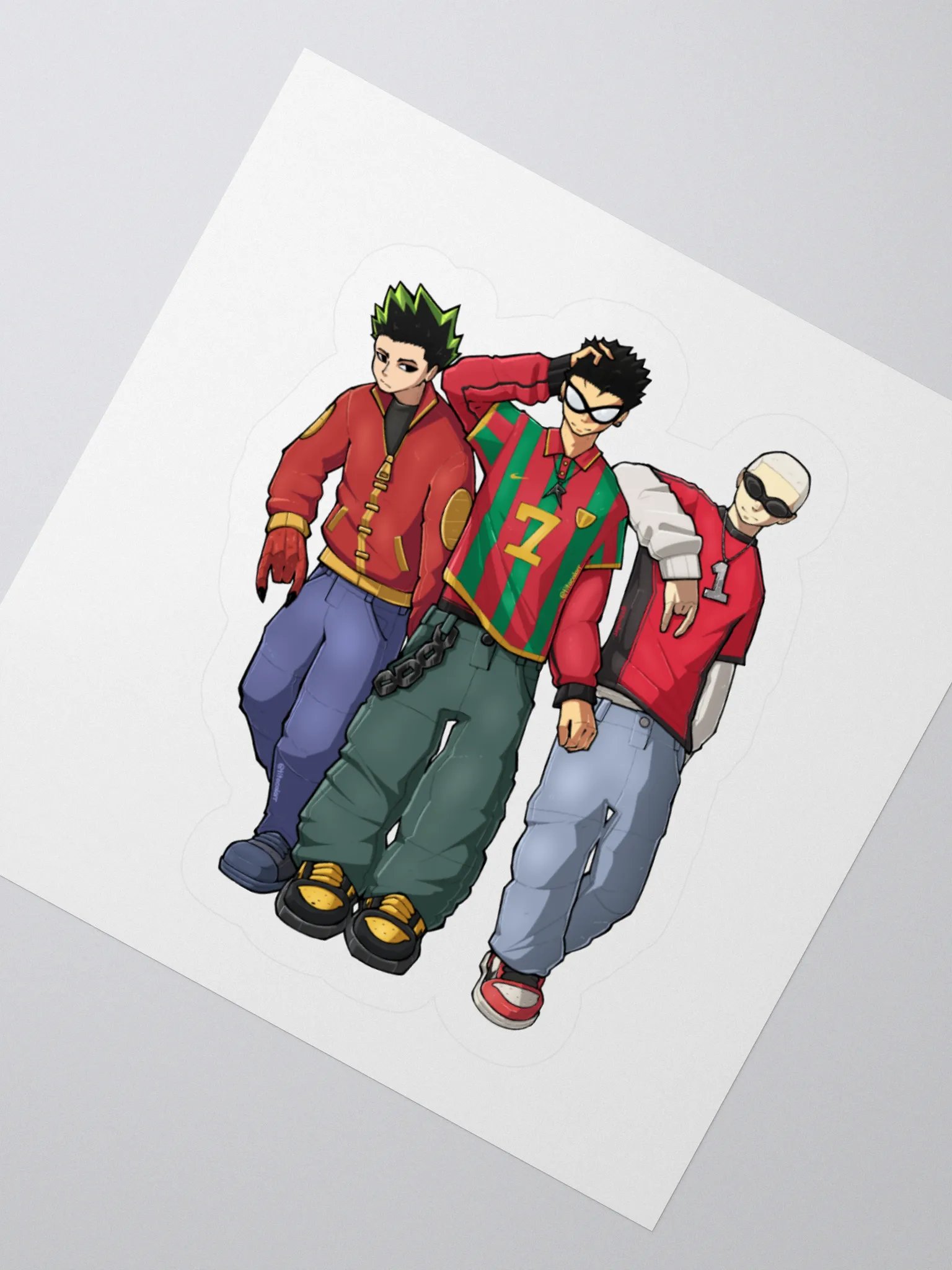 "TEAM RED" Sticker product image (3)
