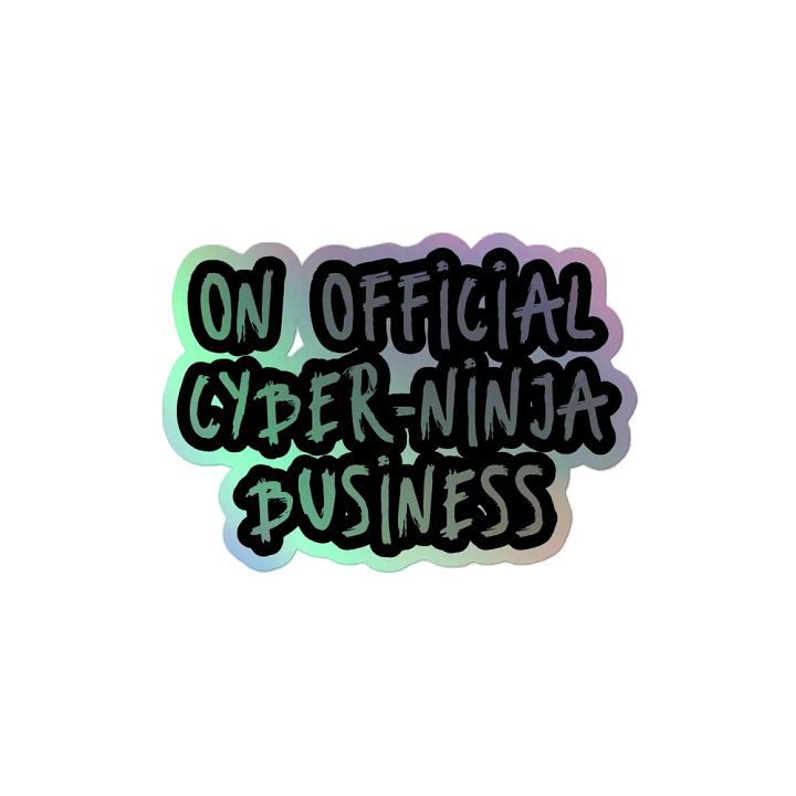 Official Cyber-Ninja Business (Holo) product image (2)