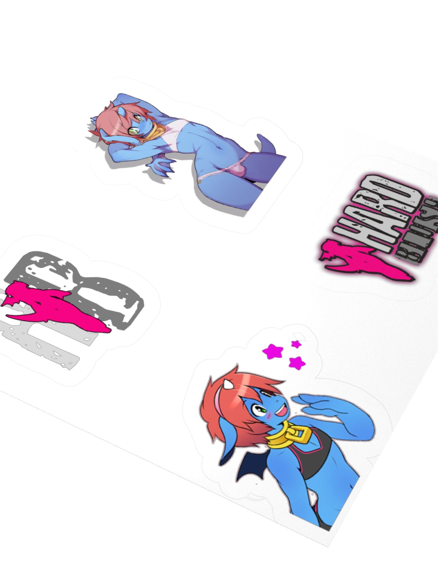 Hardblush Unigan Sticker product image (3)
