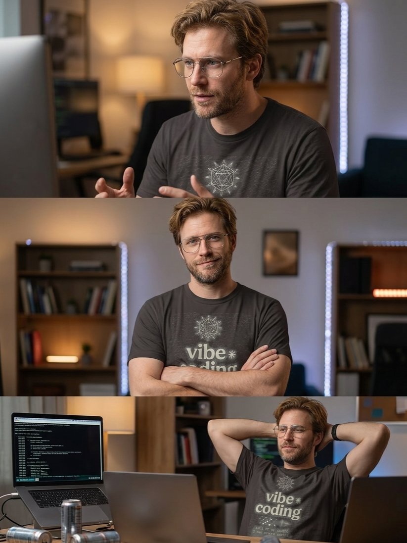 VIBE CODING T-Shirt | AI Geek Spirit Collection product image (2)