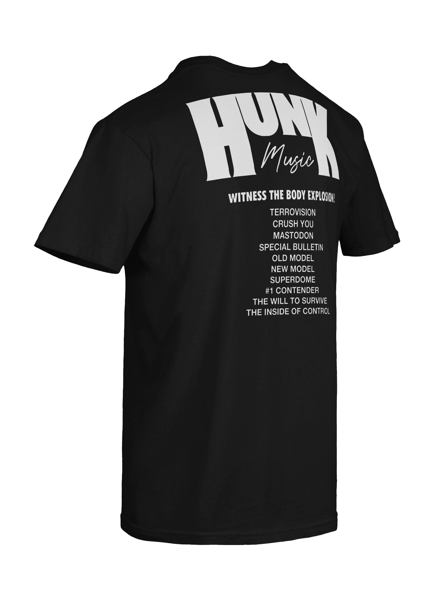 HUNK MUSIC Album Tee — Chest Logo product image (8)