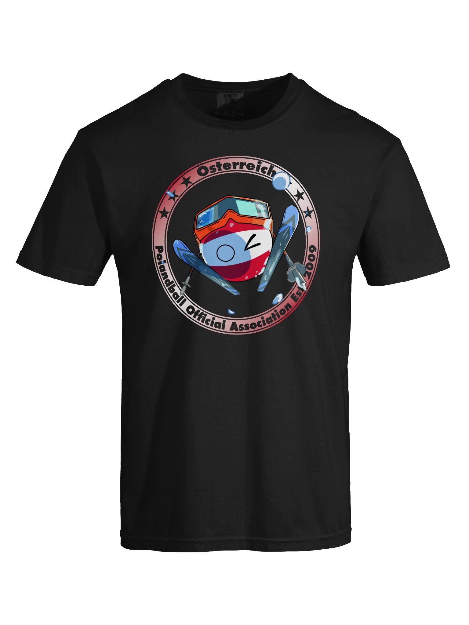 Polandball Official Association T-shirt - Austria product image (5)