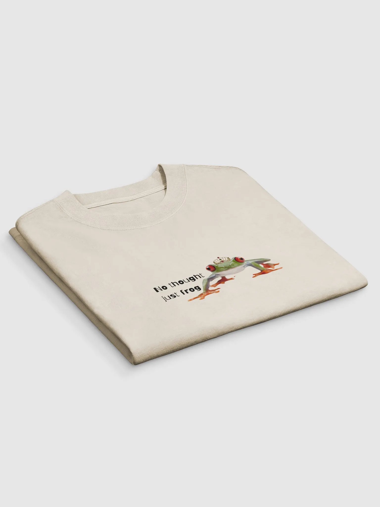 No Thought Just Frog Tee product image (3)