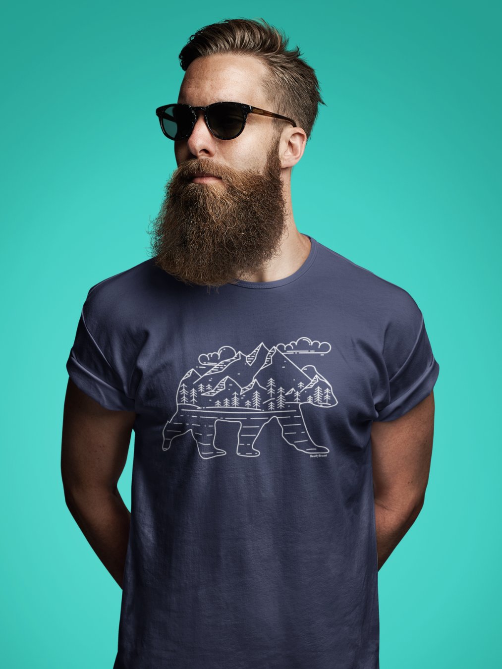 Mountain Sky Bear T-Shirt product image (4)