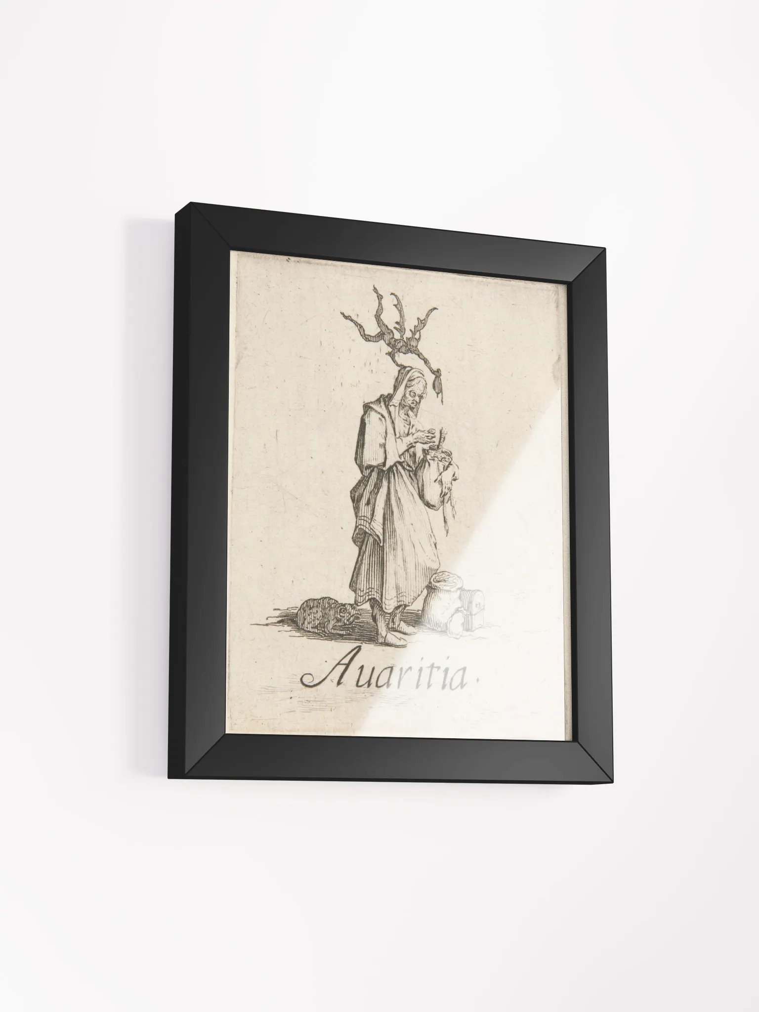Deadly Sin: Greed ❖ Framed Print product image (3)