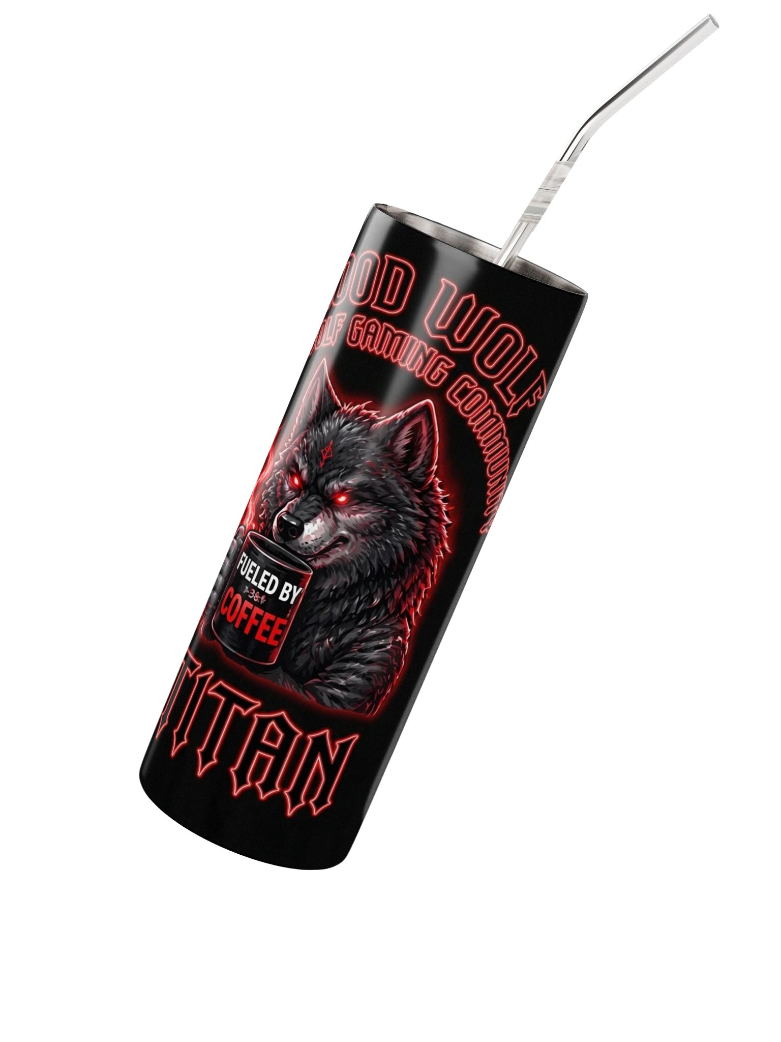 Blood Wolf Gaming Tumbler product image (3)