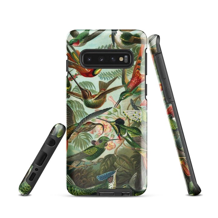 Hummingbirds by Ernst Haeckel Tough Case for Samsung® product image (2)