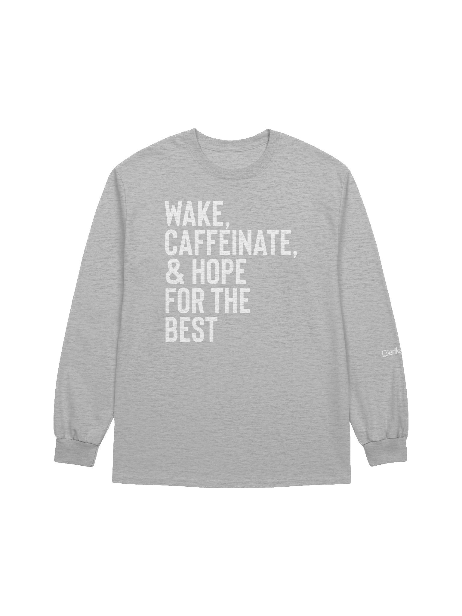 Wake & Caffeinate Long Sleeve Tee product image (9)