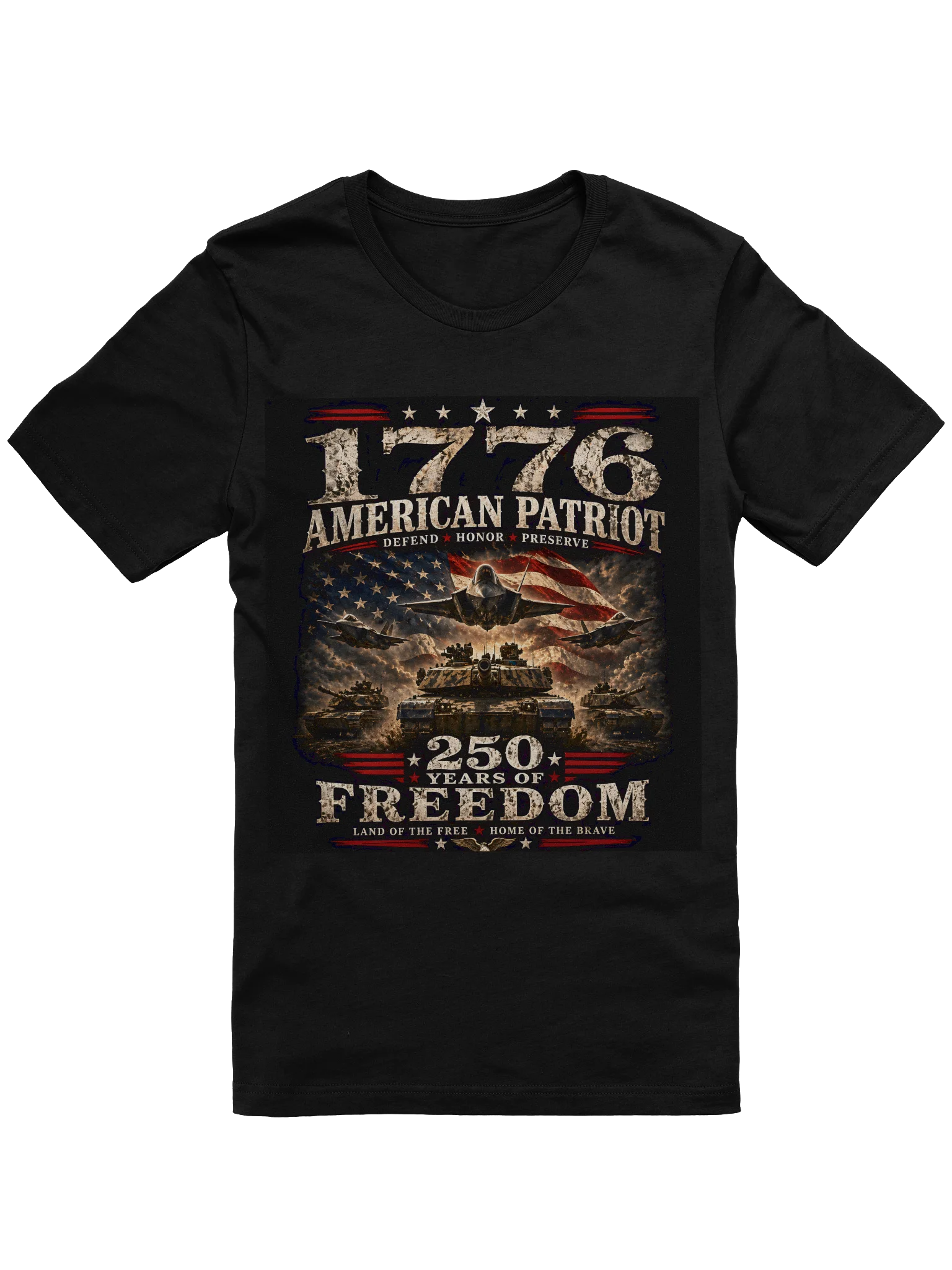 Women’s 1776 American Patriot Freedom Tee product image (1)
