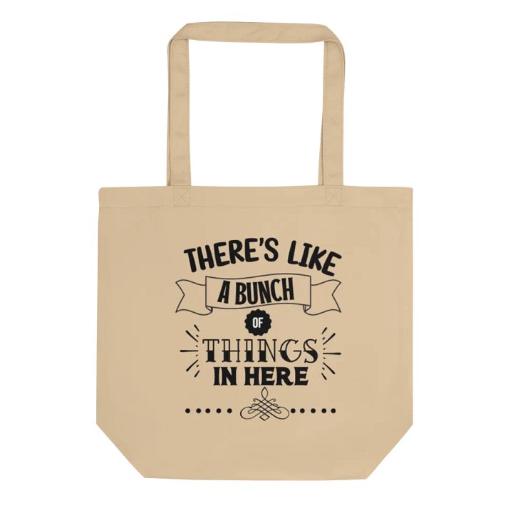 Eco-Friendly Ribbon Banner Tote Bag product image (1)