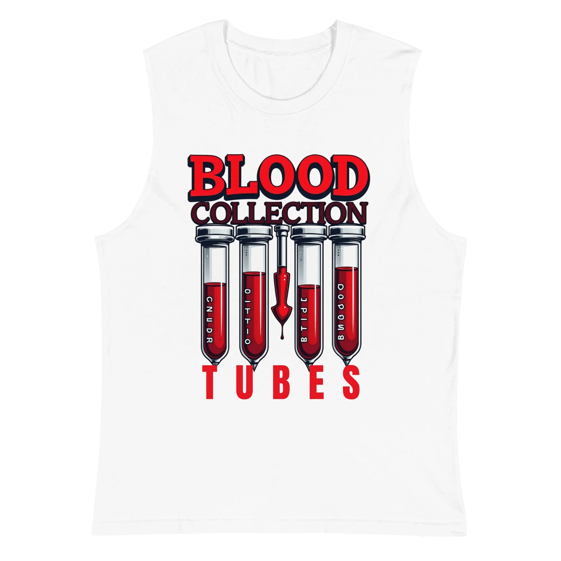 Blood Collection Tubes Muscle Tank product image (2)