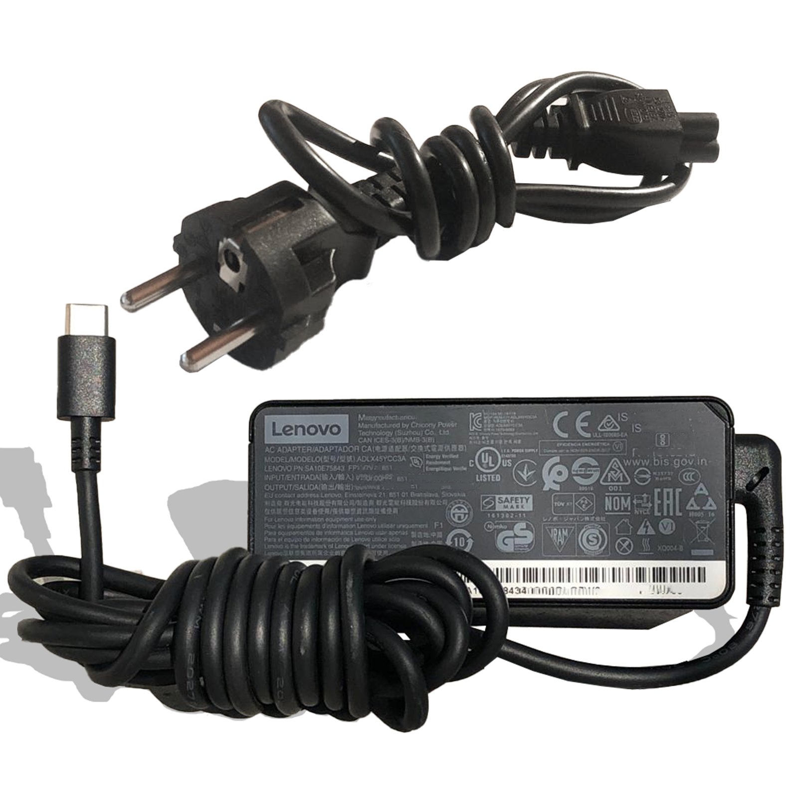 Lenovo USB-C Netzteil 65W Standard AC Adapter product image (1)