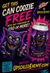 Upscaled x Mtn Dew - Cheshy Grape Can Coozie