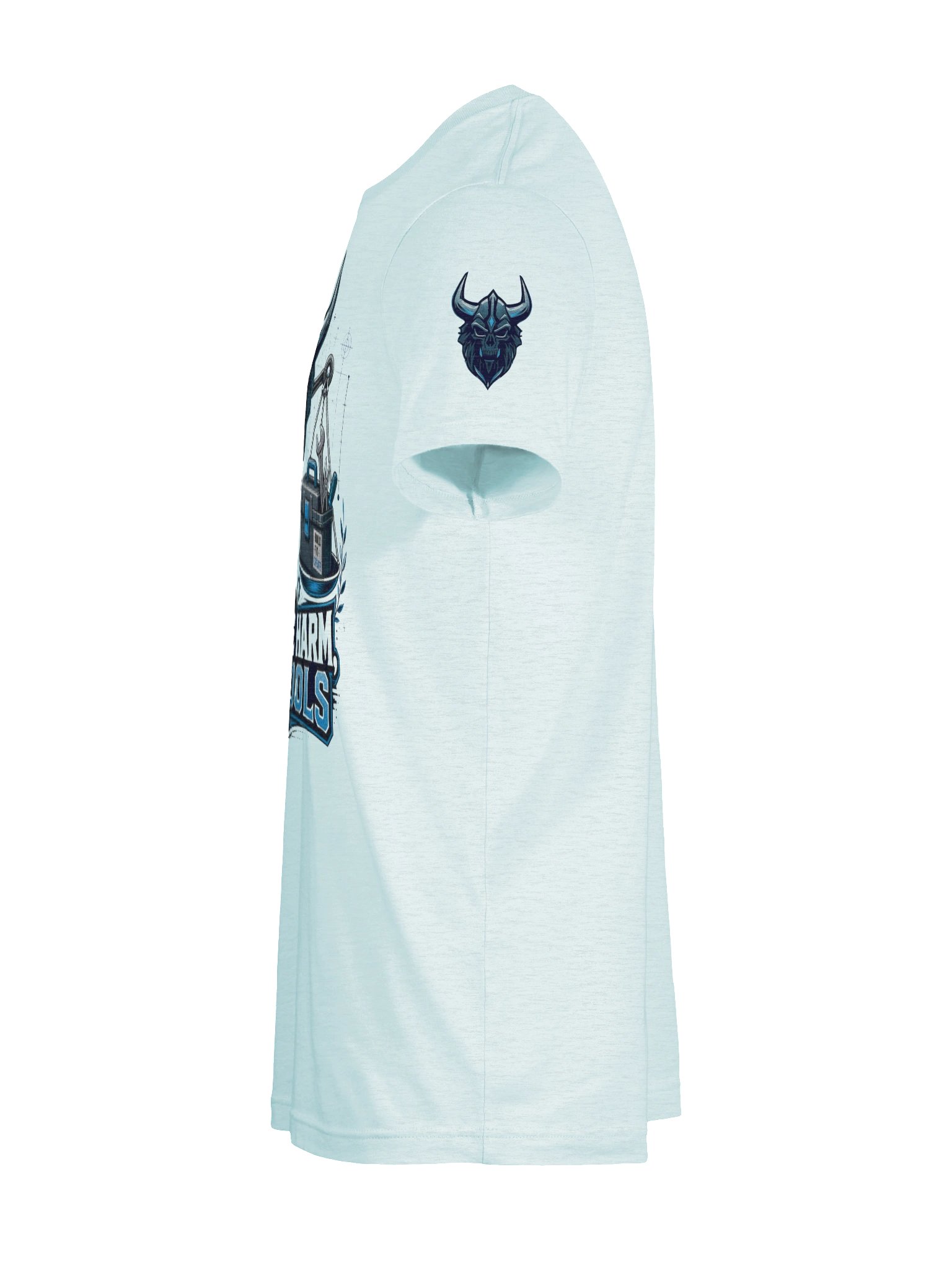 NOT TOOLS — Horned Skull Tech Tee product image (119)