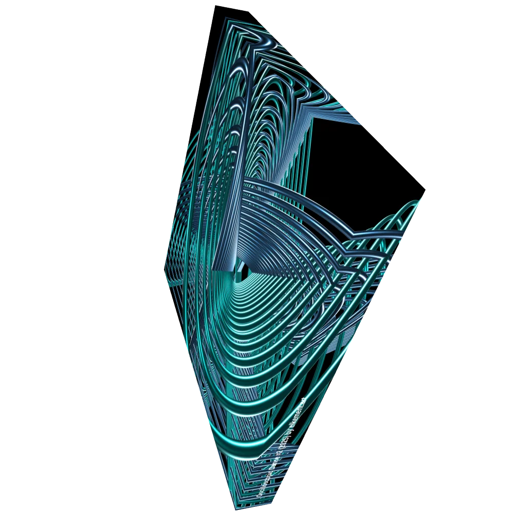 Oscilloscopic Dance #2 - Lissajous Figures Code Art Canvas Print product image (4)