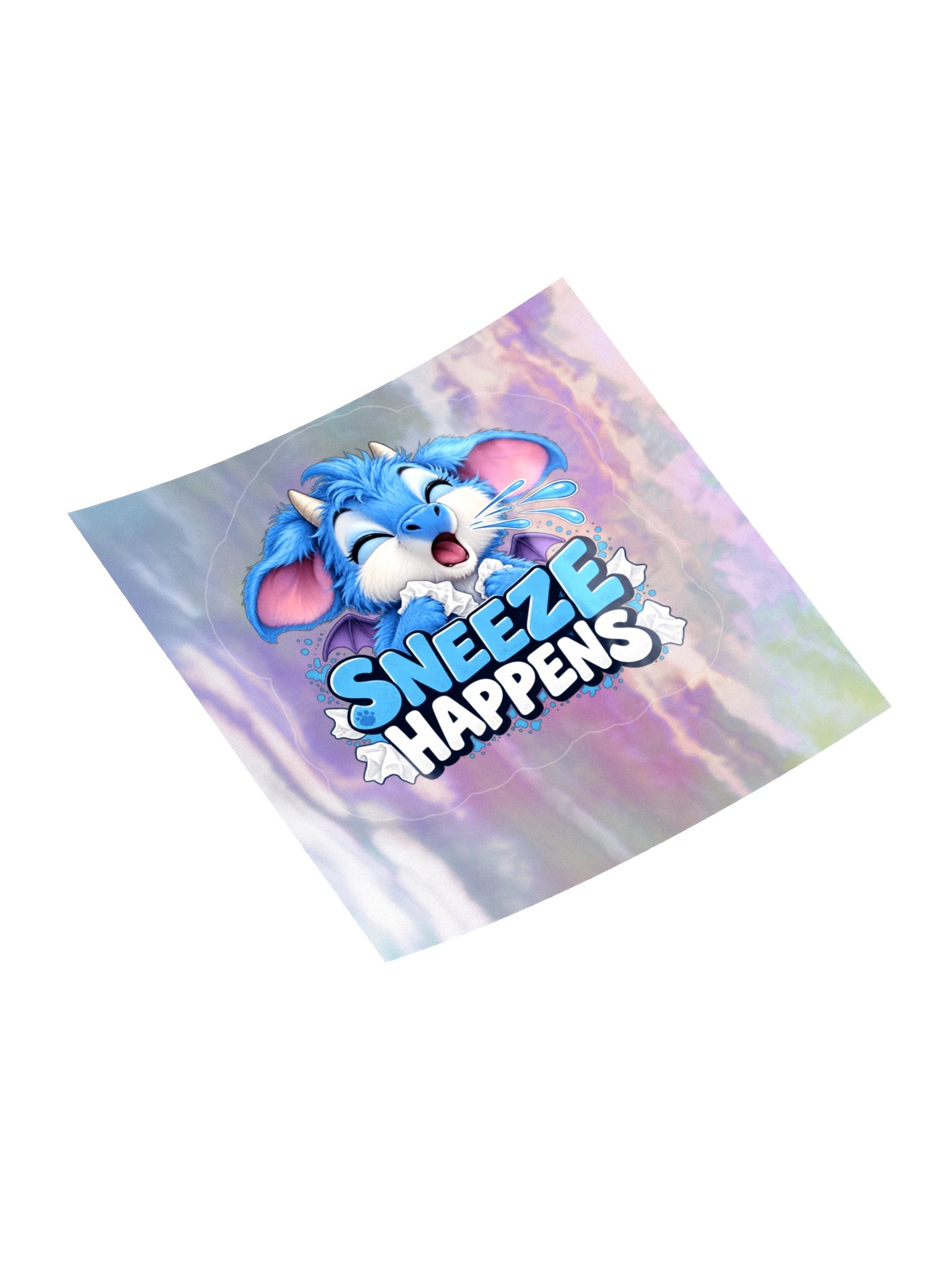 Sneeze Happens Holographic Sticker product image (12)