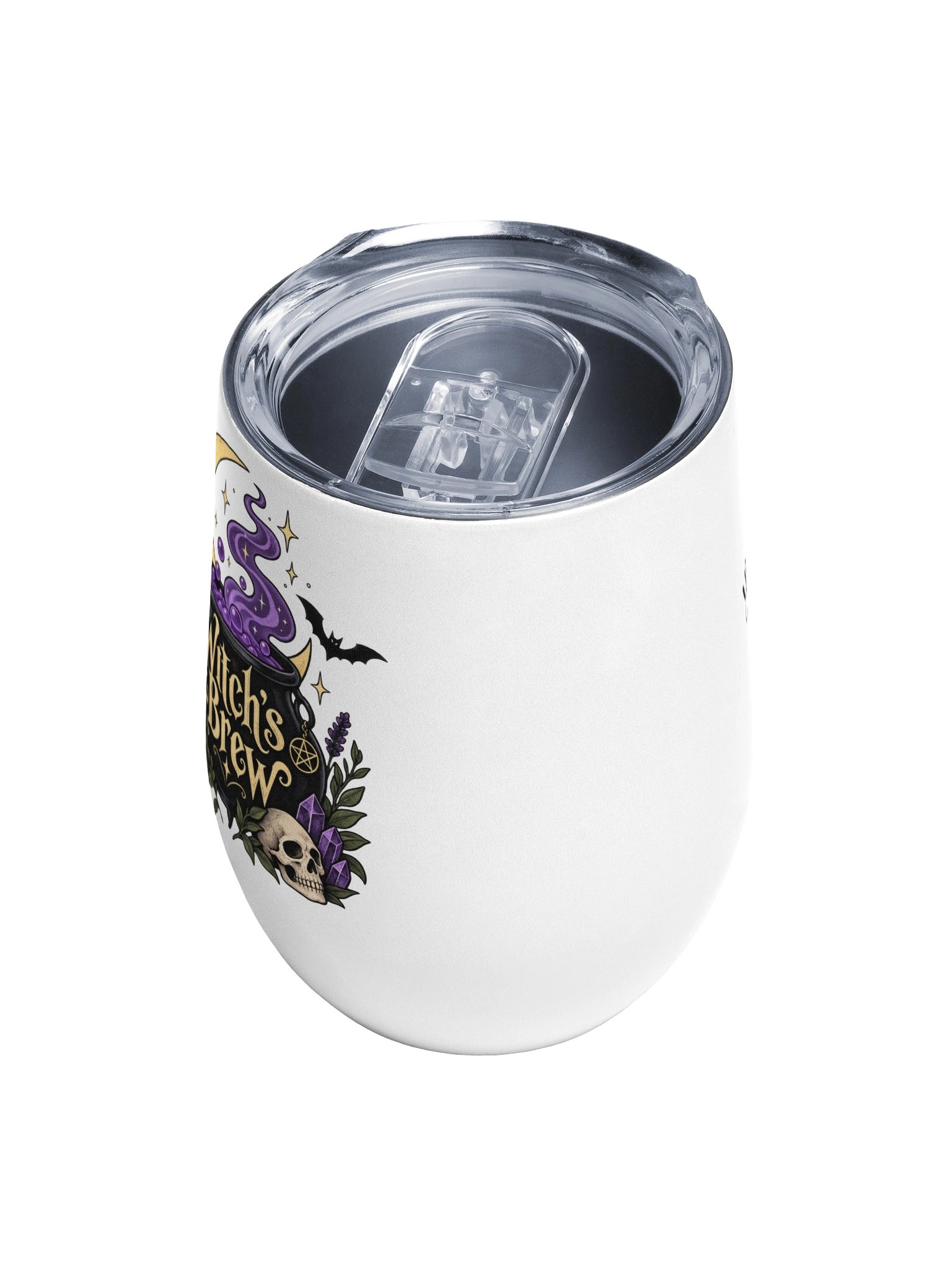 Witch’s Brew Wine Tumbler – Funny Halloween Wine Tumbler product image (2)