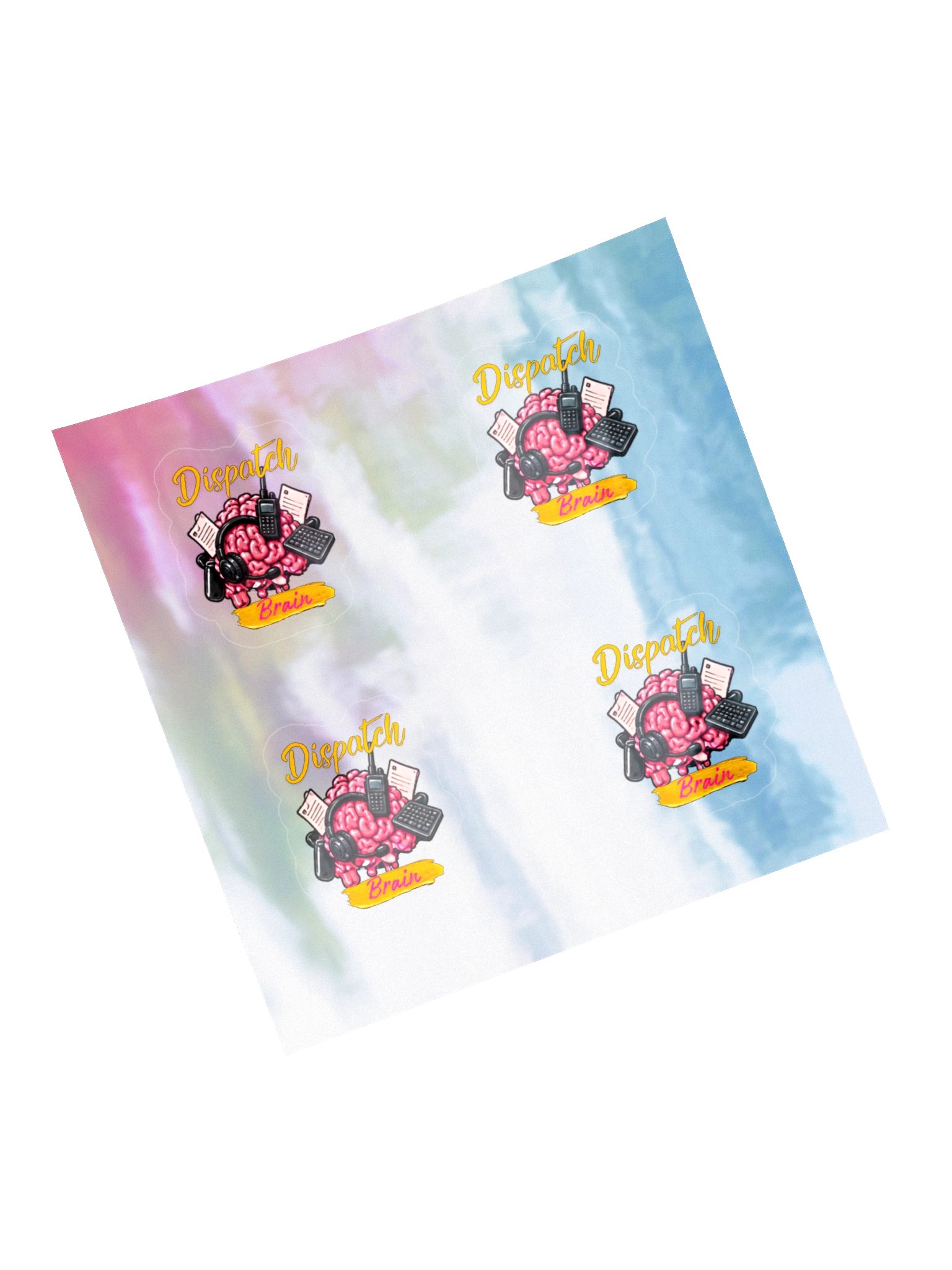 🧠 Dispatch Brain Holographic Sticker Sheet product image (5)