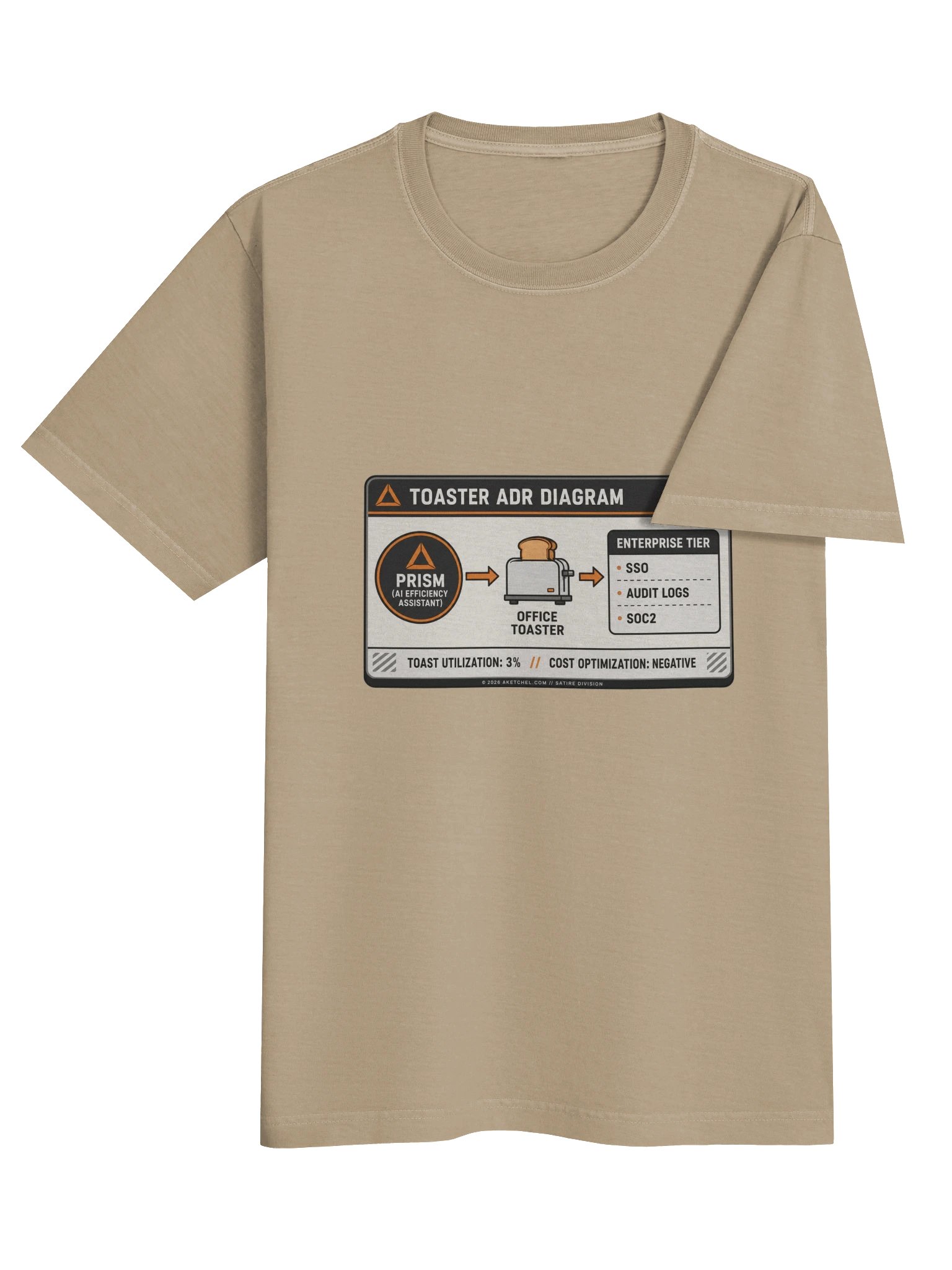 The Toaster on Enterprise Tier T-Shirt product image (4)