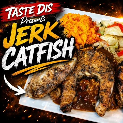 Sweet Heat
Island Vibes 
And a whole lot of Flava! 
Today's Catch 
Caribbean Style Jerk Catfish
Cookbook coming soon
Check ou...