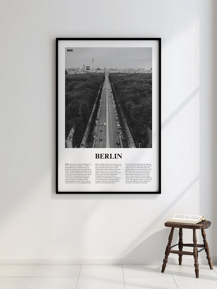 Berlin 03 Newspaper Poster product image (2)