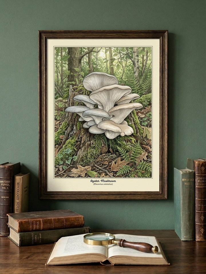 Oyster Mushroom Poster product image (2)