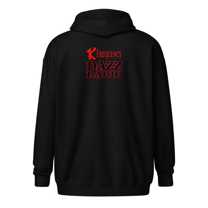 1K Frequency Zipped Hoodie (Embroidered) product image (1)