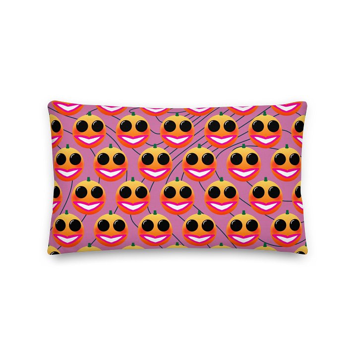Sexy Orange Print Cushion (Pink) product image (2)