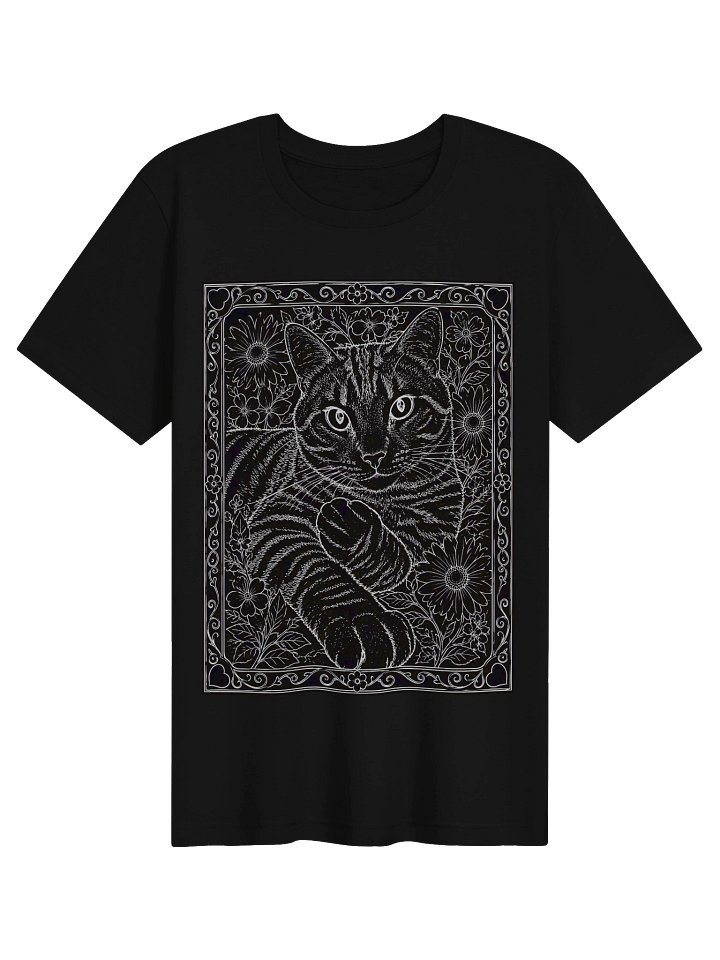 Typo the Tabby Cat T-shirt product image (1)