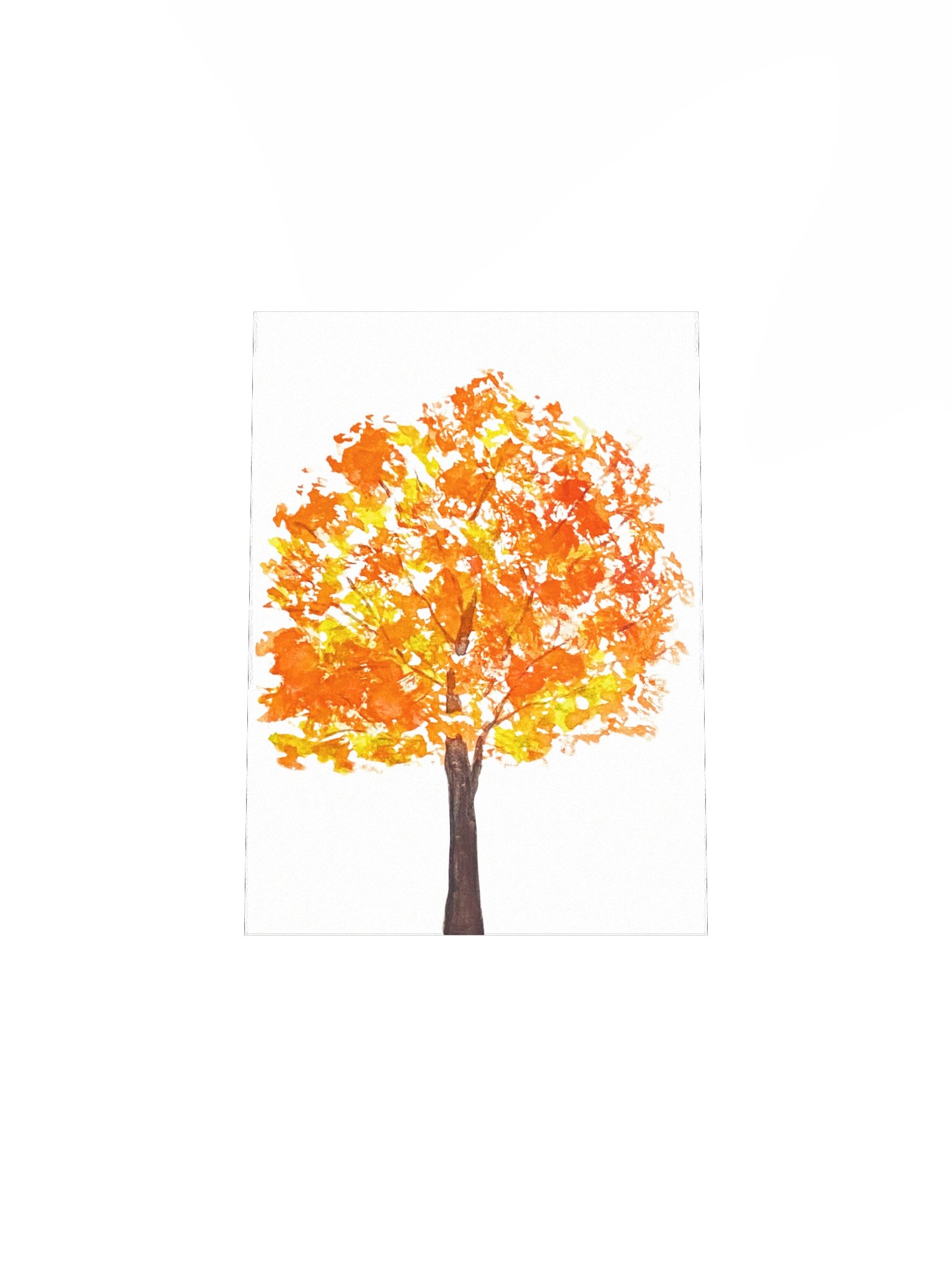 Sunset Tree Matte Poster product image (4)