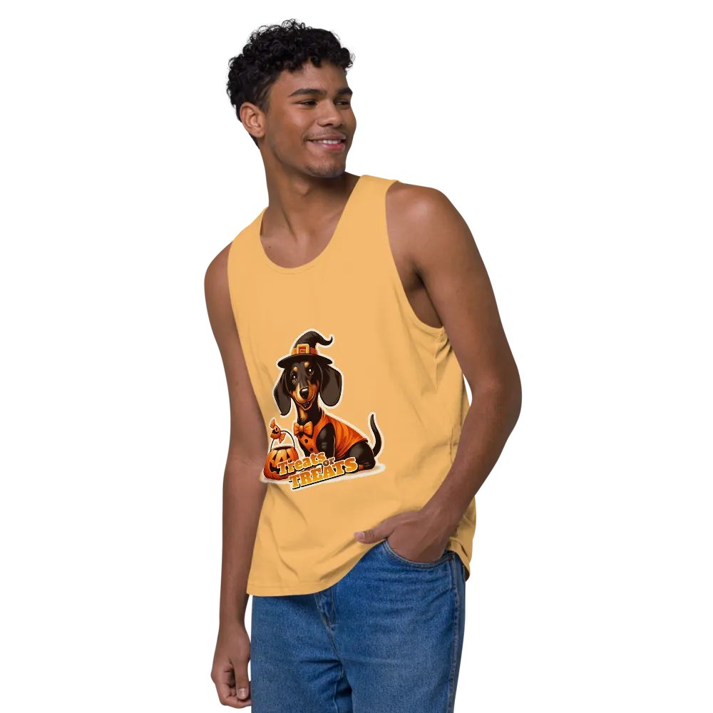 Dachshund Treat Halloween - Tank product image (8)