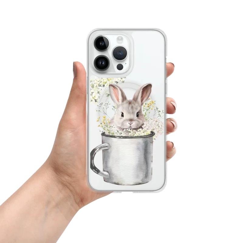 Bunny in a Mug iPhone® MagSafe® Case product image (2)