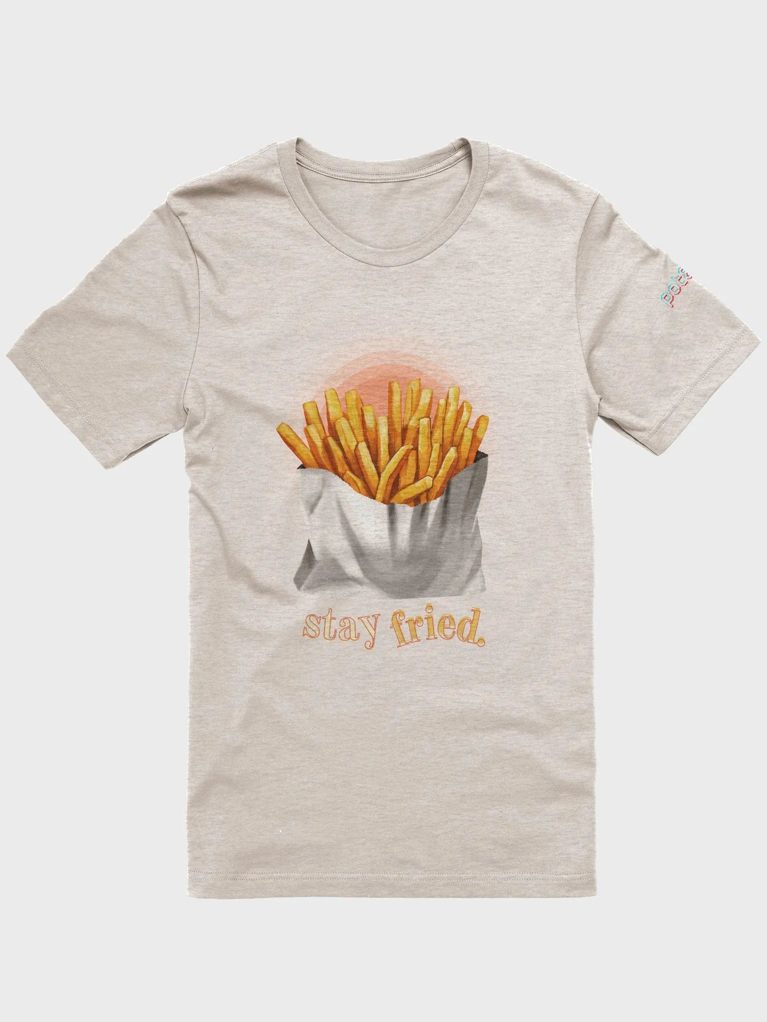 STAY FRIED supersoft tee product image (64)