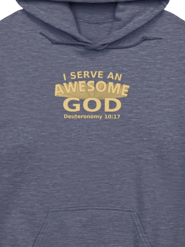I Serve An Awesome God Hoodie product image (10)