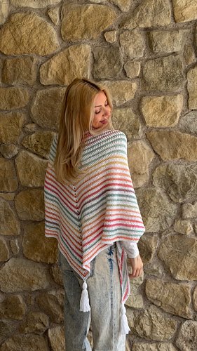 New free pattern 🥰👏 Comment “pattern” for the tutorial link!

The Easy Stripes Shawl is an easy pattern where two colors are ...