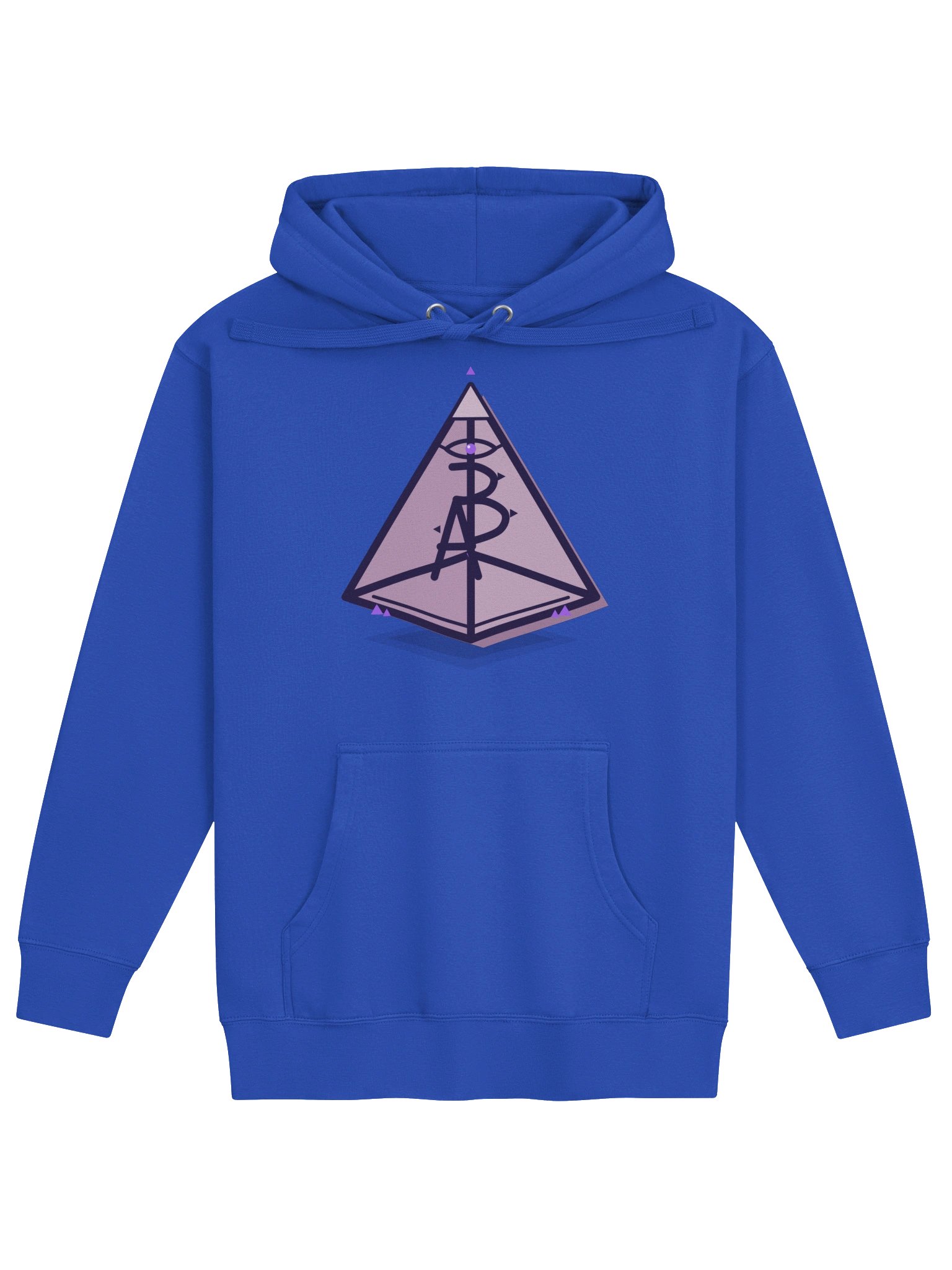 AP-3 Pyramid 3D Hoodie — Blue product image (1)