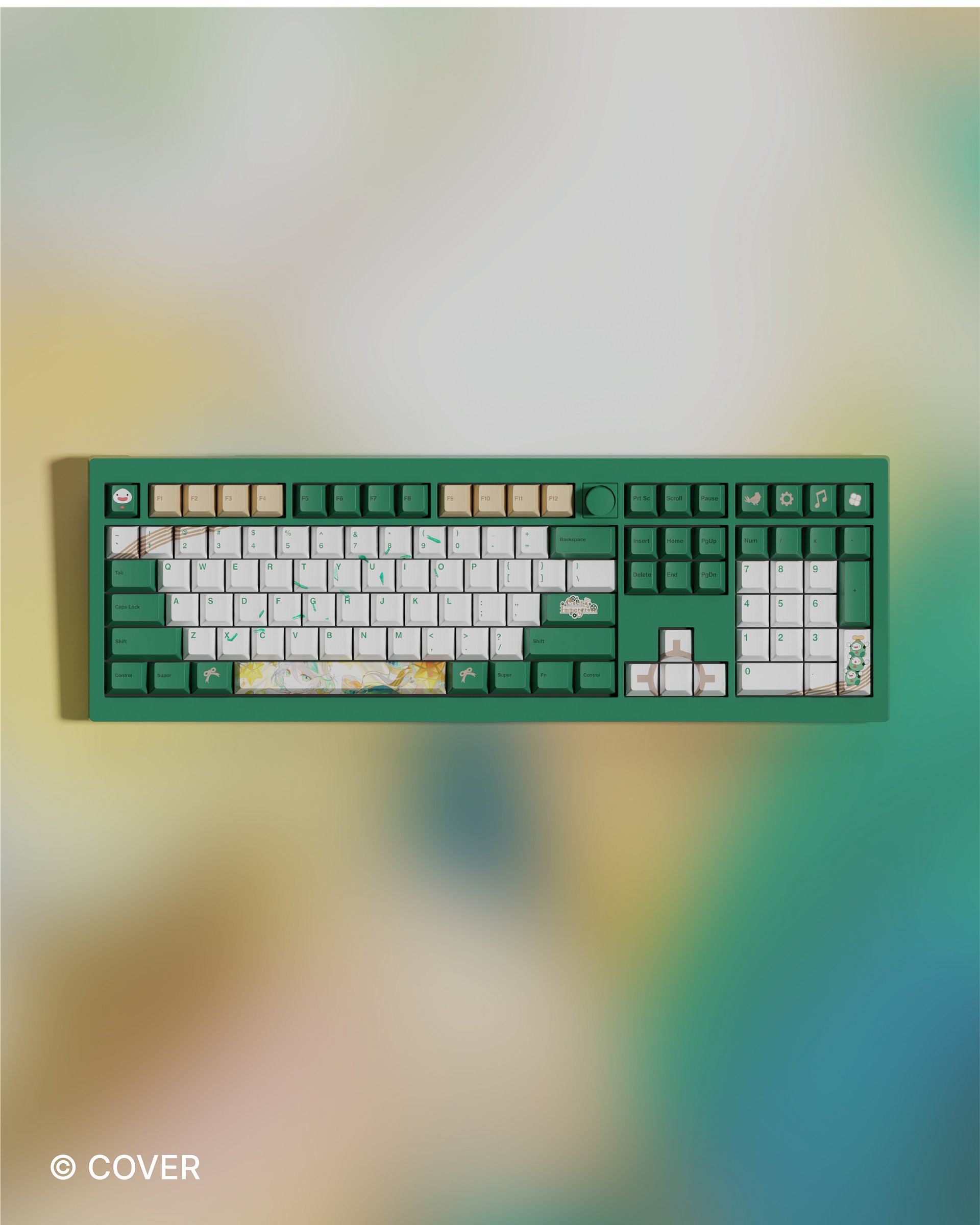 [PRE-ORDER] Cecilia Immergreen Keycap Set product image (3)