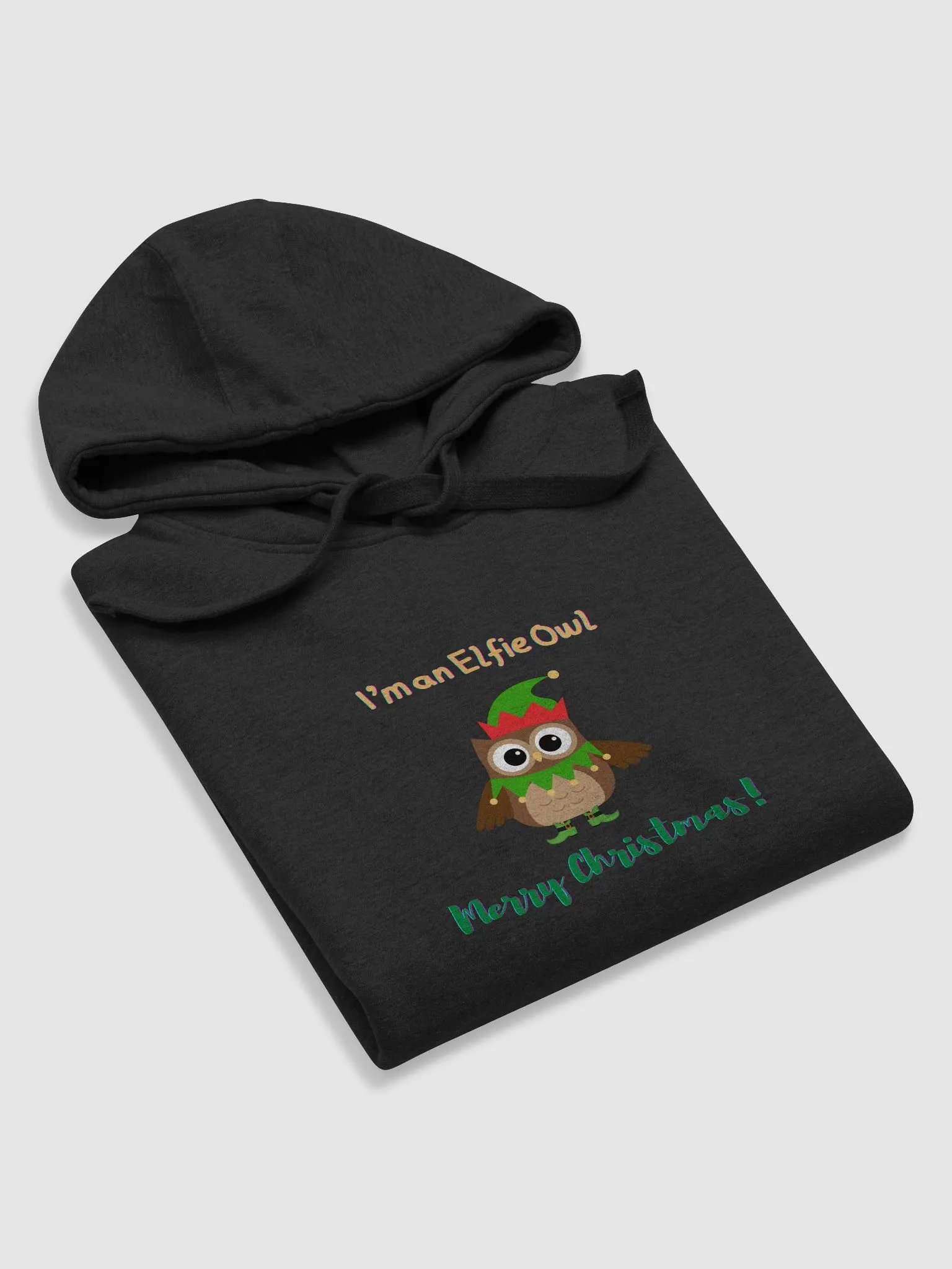 I'm an Elfie Owl Merry Christmas Unisex Hoodie product image (21)