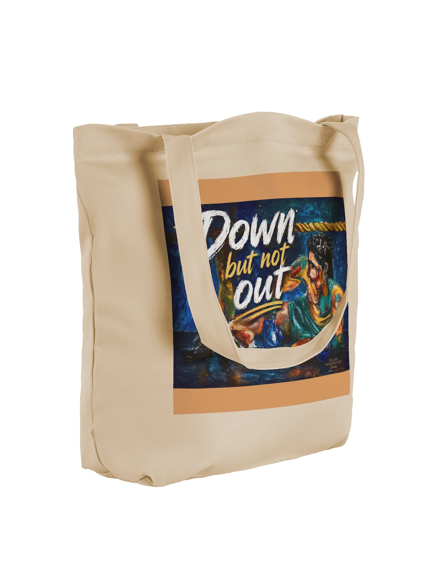 Down But Not Out — Organic Cotton Tote product image (4)