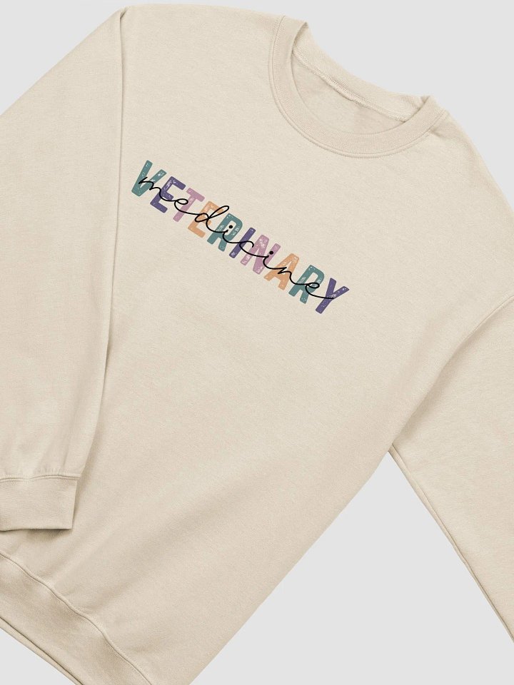 "Veterinary Medicine - Pastel Colors" Sweatshirt product image (2)