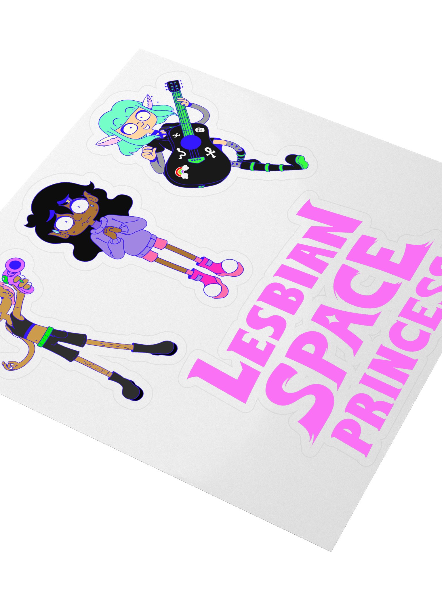 Queer Trio Sticker Sheet product image (3)