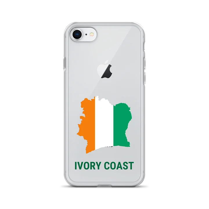 Ivory Coast 2026 World Cup Flag iPhone Tough Case - Ivory Coast Soccer Phone Cover - Dual Layer Protective Case product image (1)
