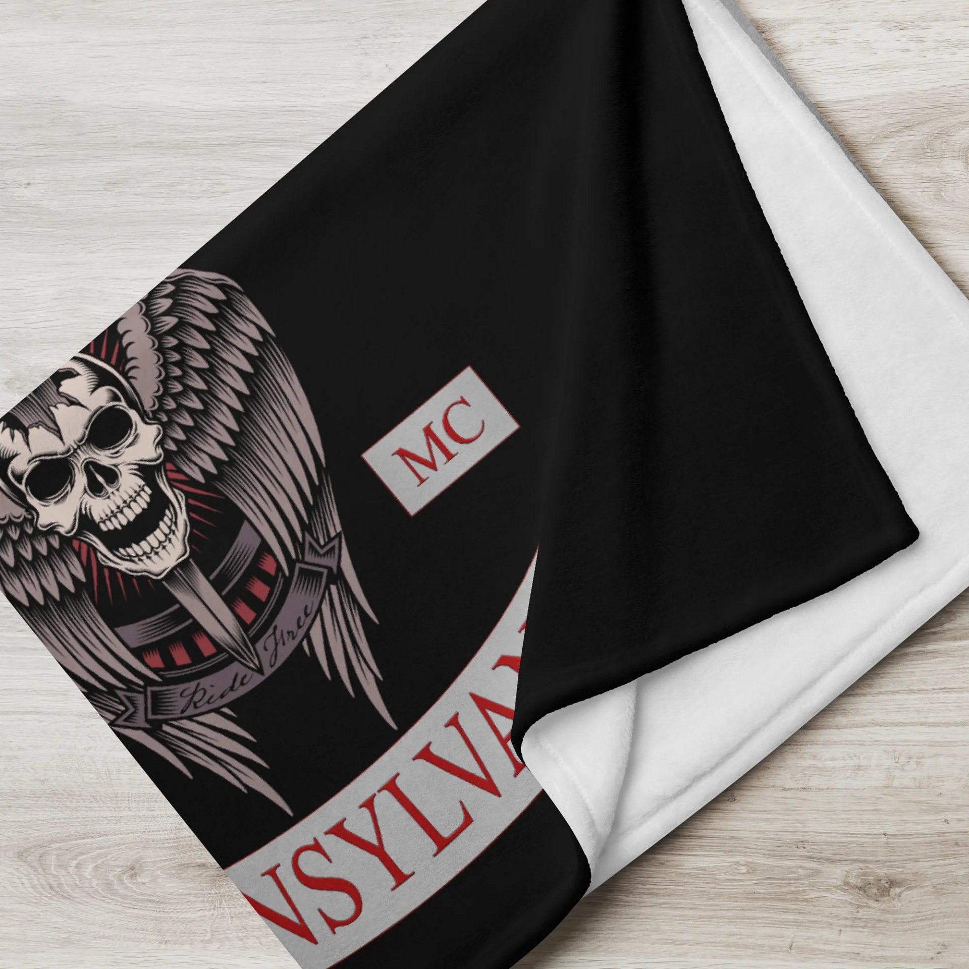 Dark Knights MC Throw Blanket product image (2)